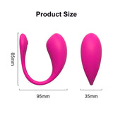 Long-distance App Controlled Wearable Bullet Vibrator - propinkup