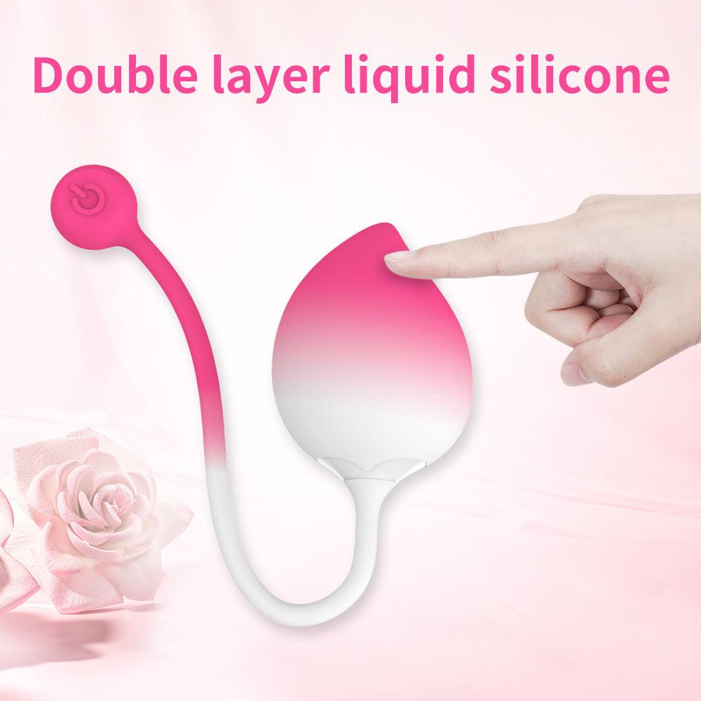 9 Vibrations Wearable Peach Shape Vibrator APP Remote Control Panty Vibrator - propinkup