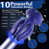 10 Powerful Vibration Penis Vibrator Trainer Male Masturbator - propinkup