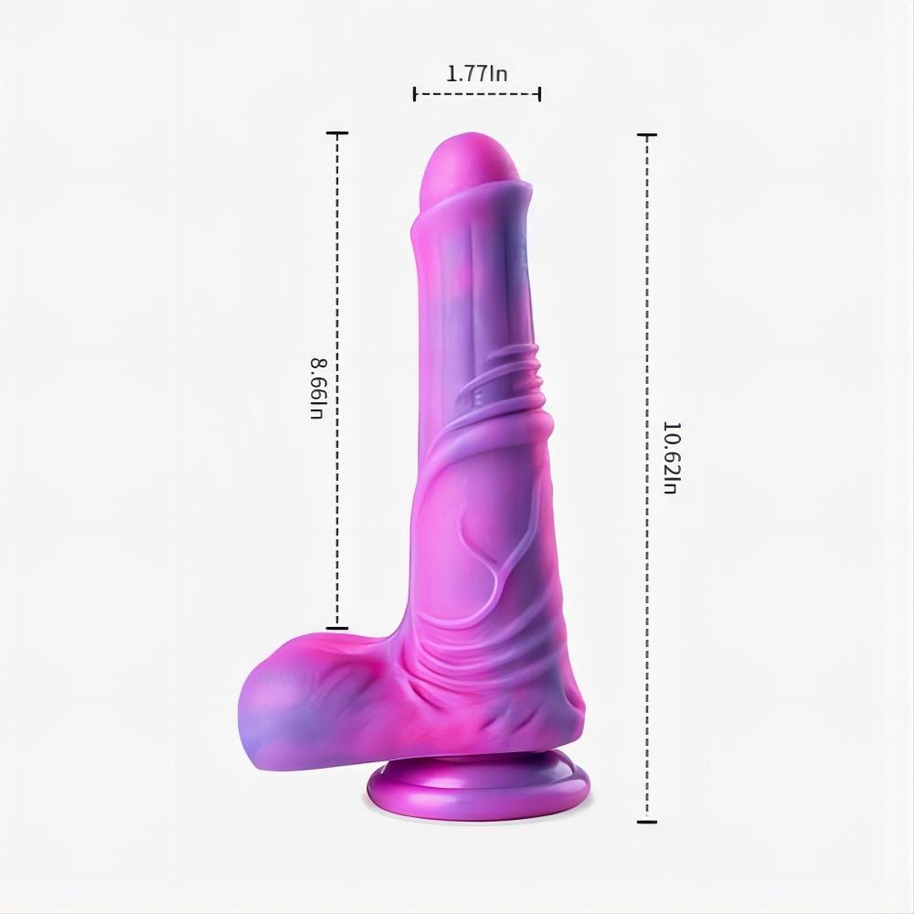 Propinkup Super Filling Plus Size Flashy Monster Dildo 10.6 Inch - propinkup