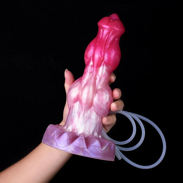 Thick Squirting Monster Dildo with Knots Fantasy K9 Animal Dildos Anal Plug Adult Sex Toys