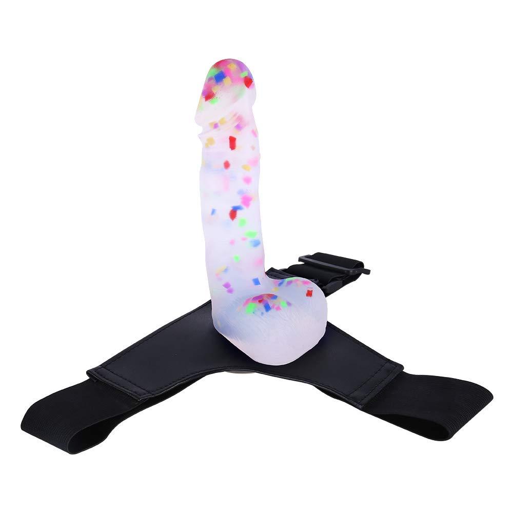 Strap-on Silicone Dildo with Adjustable Harness - propinkup