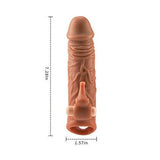 6.7” Elephant Thorned Vibrating Penis Sleeve - propinkup