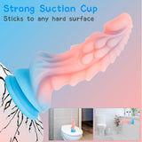 8.66in Monster Dildo Thick Dragon Fantasy Dildos Silicone Anal Plug with Strong Suction Cup Adult Sex Toy