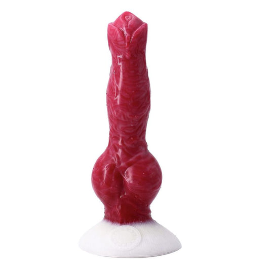 Realistic Dog Dildo with Knot K9 Animal Dildo 8.26 inch - propinkup