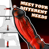 8.5in Monster Dildo Fantasy Dragon Dildo Silicone Adult Sex Toy for Woman