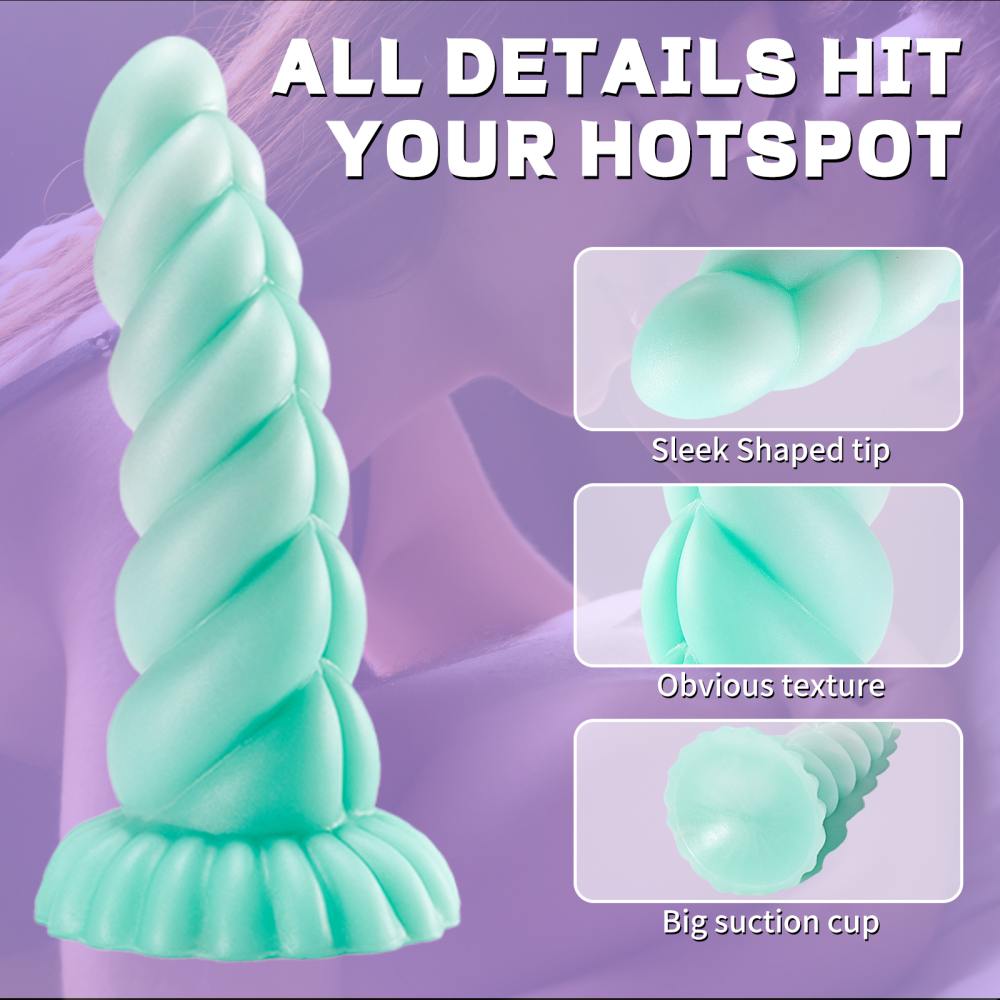 8.3in Monster Dildo Fantasy Dildo Silicone Anal Plug Adult Toys