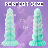 8.3in Monster Dildo Fantasy Dildo Silicone Anal Plug Adult Toys