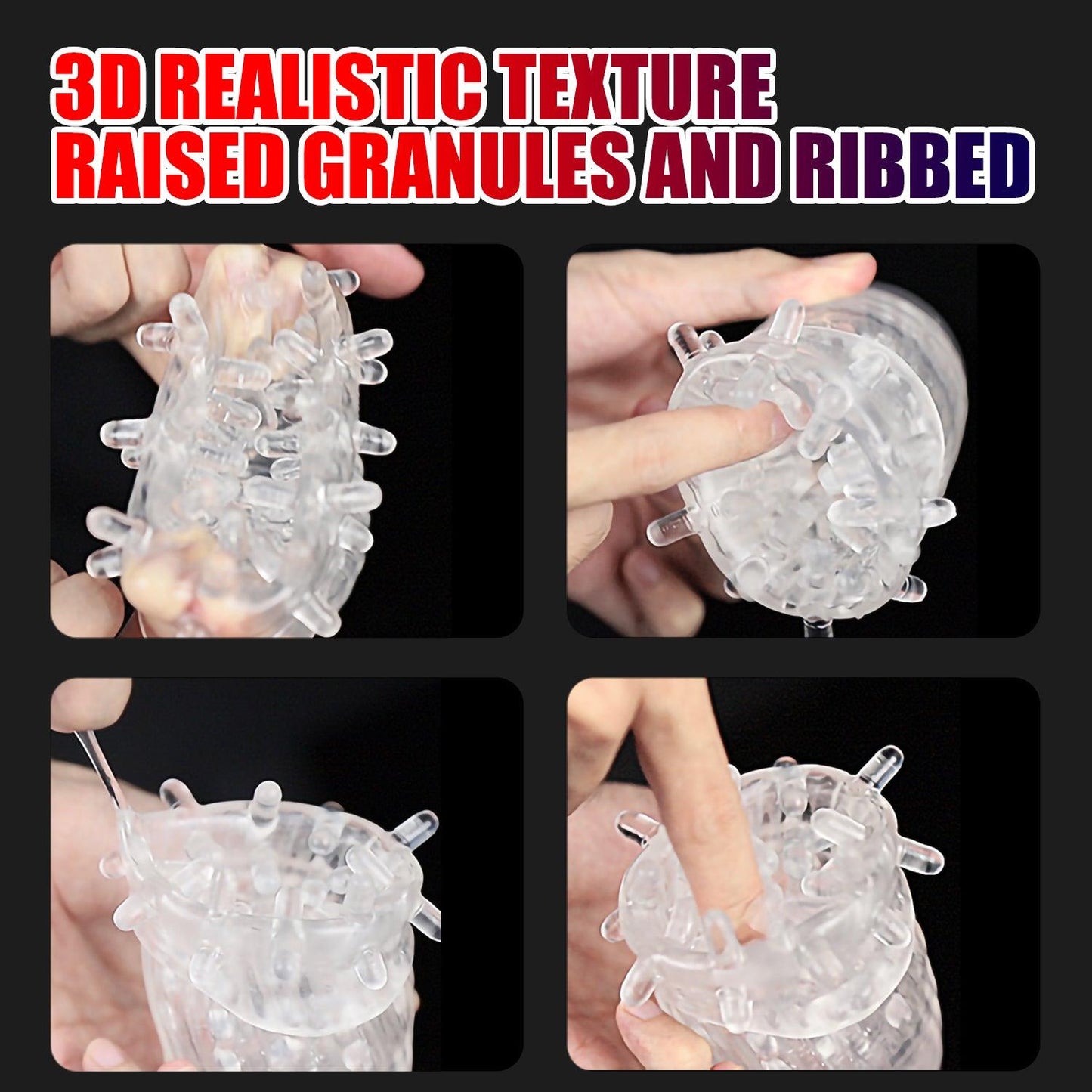 9 Rotating & Thrusting Modes Moaning Masturbator Cup Male Men Sex Toy - propinkup