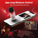 9 Tongue Licking Modes 360° Tongue Stirring Male Masturbator With APP Control - propinkup