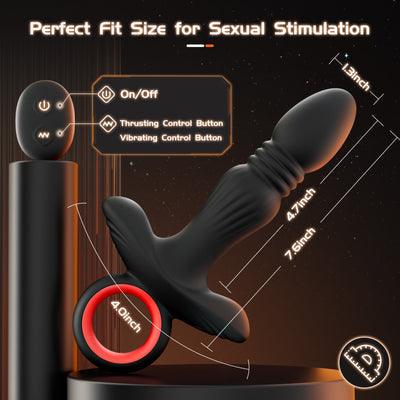 APP Control Adult Toys Vibrator for Men Vibrating Butt Plug with 7 Vibration Modes - propinkup