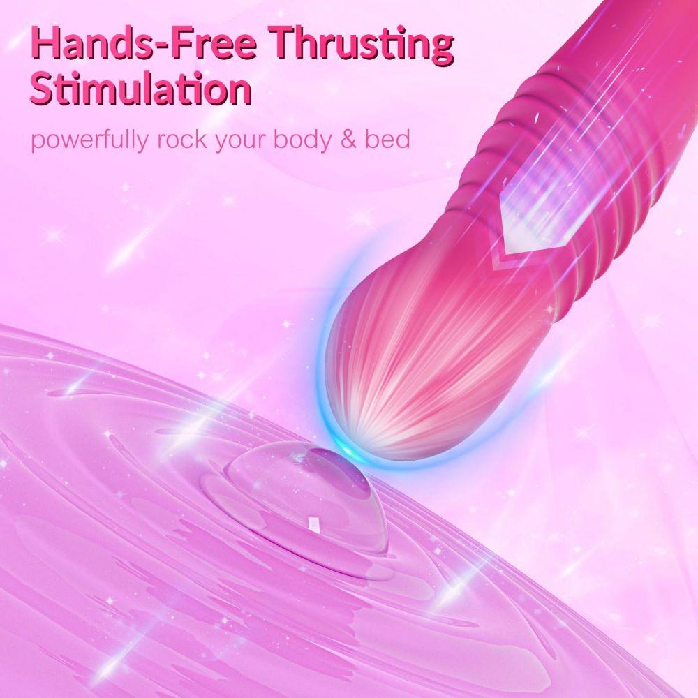 APP Control Butterfly Thrusting Vibrator Wearable Sex Toys for Woman G Spot Clitoris Stimulator - propinkup