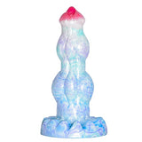 9.05in Knotted Dragon Dildo Strap-on Monster Dildos with Suction Cup Thick Anal Plug Adult Sex Toy