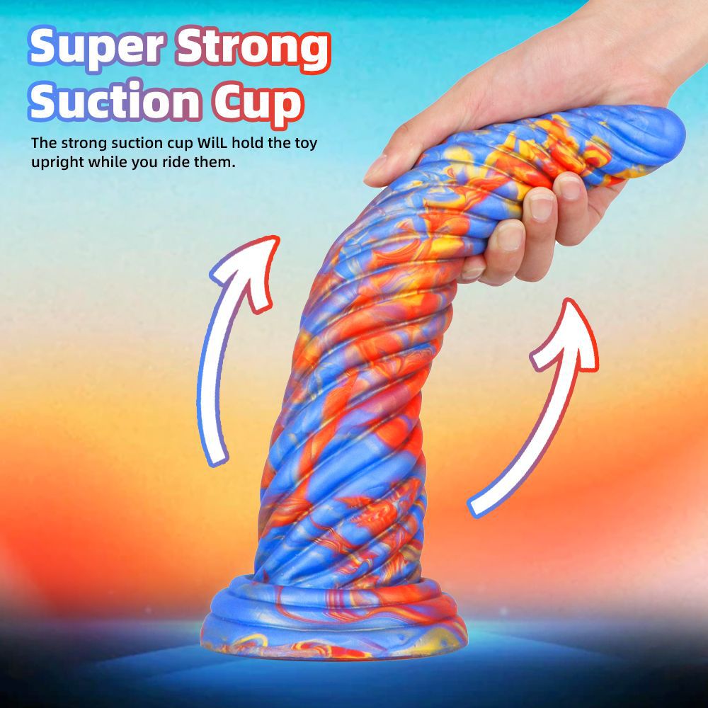 Big Fantasy Dildo Unicorn Monster Dildos with Suction Cup Soft Silicone Anal Plug Adult Sex Toy