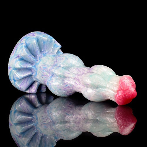 9.05in Knotted Dragon Dildo Strap-on Monster Dildos with Suction Cup Thick Anal Plug Adult Sex Toy