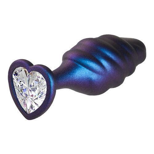 Pearl Shading Color Creative Shape Silicone Anal Butt Plug - propinkup