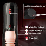 Roka CLIMBER Lifelike Automatic 5 Sucking 10 Vibrating Male Masturbation Cup - propinkup