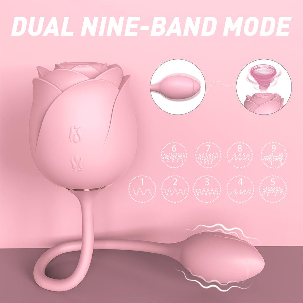 Rose Vibrator G+C Rose Sex Toy Oral Stimulate Massager for Women - propinkup