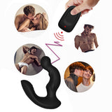 Soft And Bendable Head Anal Plug Double Motors 11 Speeds Vibration Modes Prostate Massager - propinkup