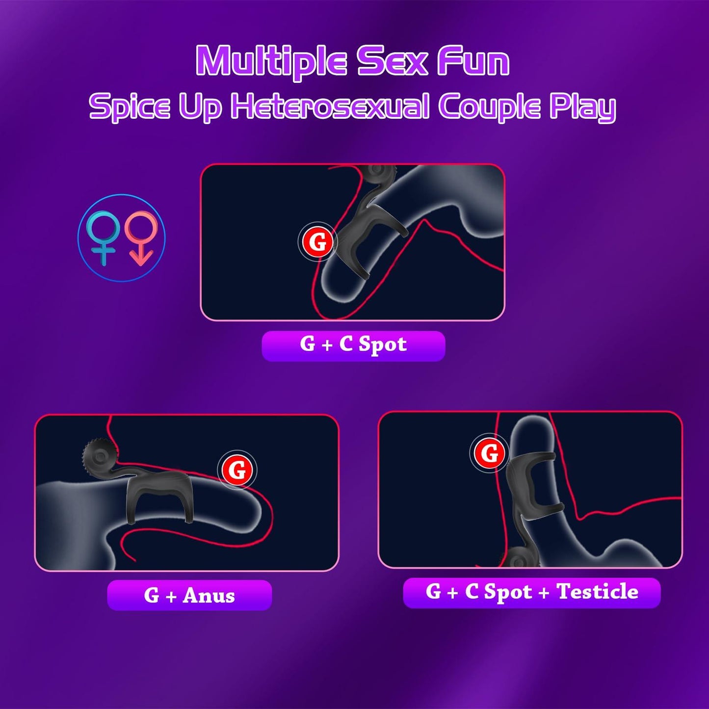 Snail Vibrating Cock Ring with Clitoral Stimulator Couple Sex Toy - propinkup