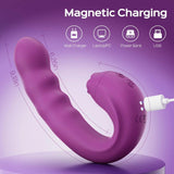 Lilian - G Spot Vibrator with Rotating Head & Vibrating Tongue Sex Toy for Woman - propinkup