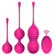 Exercises Kegel Balls Set Remote Vibrator Ben Wa Balls Sex Toys for Woman - propinkup