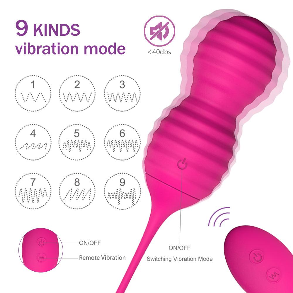 Exercises Kegel Balls Set Remote Vibrator Ben Wa Balls Sex Toys for Woman - propinkup