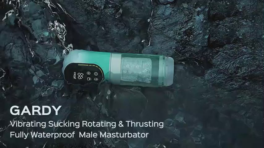 GARDY Automatic Vibrating Sucking Rotating & Thrusting Male Masturbator