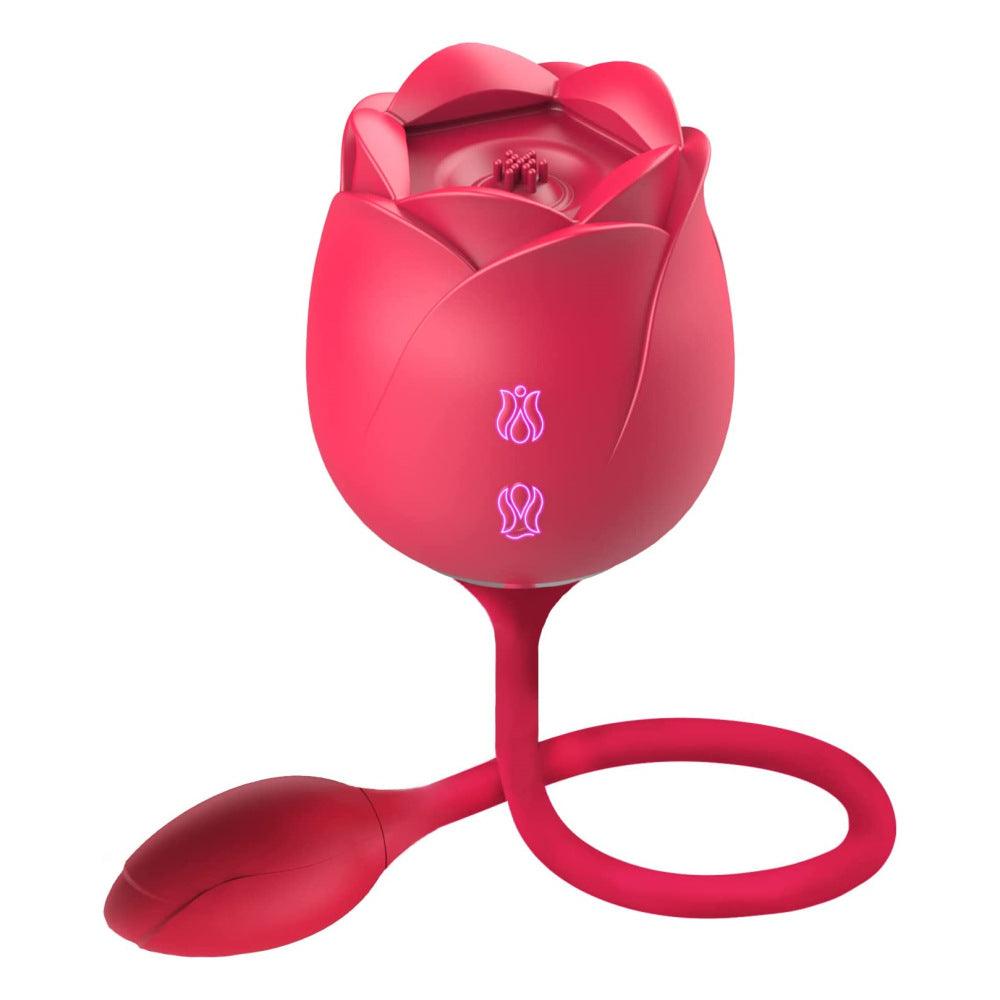 Rose Vibrator G+C Rose Sex Toy Oral Stimulate Massager for Women - propinkup