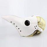 Gothic Steampunk Beak Bird Raven Jackdaw Mask Medieval Halloween Costume Props - propinkup