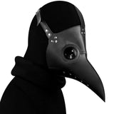 Gothic Steampunk Beak Bird Raven Jackdaw Mask Medieval Halloween Costume Props - propinkup