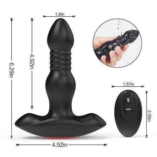 Propinkup 3 Thrusting 10 Vibration App Control Anal Prostate Massager - propinkup