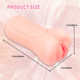 Propinkup Pink Realistic Pocket Pussy Silvia toys Male Masturbator - propinkup