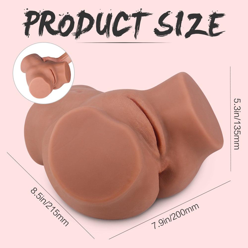 Propinkup Pocket Pussy Brown Olivia 5.25lb Realistic Pussy Male Masturbator - propinkup