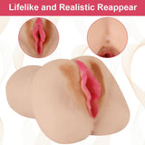 Propinkup Realistic Pocket Pussy Lifelike Nina's Vagina Super Tight Male Masturbator - propinkup