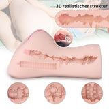 Propinkup Rola Lifelike Vagina Anal Dual integrated Realistic Pocket Pussy Male Masturbator - propinkup