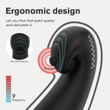 Versatile Vibrating Remote Control Cock Ring Butt Plug Prostate Massager - propinkup