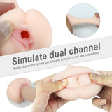 Propinkup Realistic Pocket Pussy Lifelike Vagina Anal Male Masturbator - propinkup